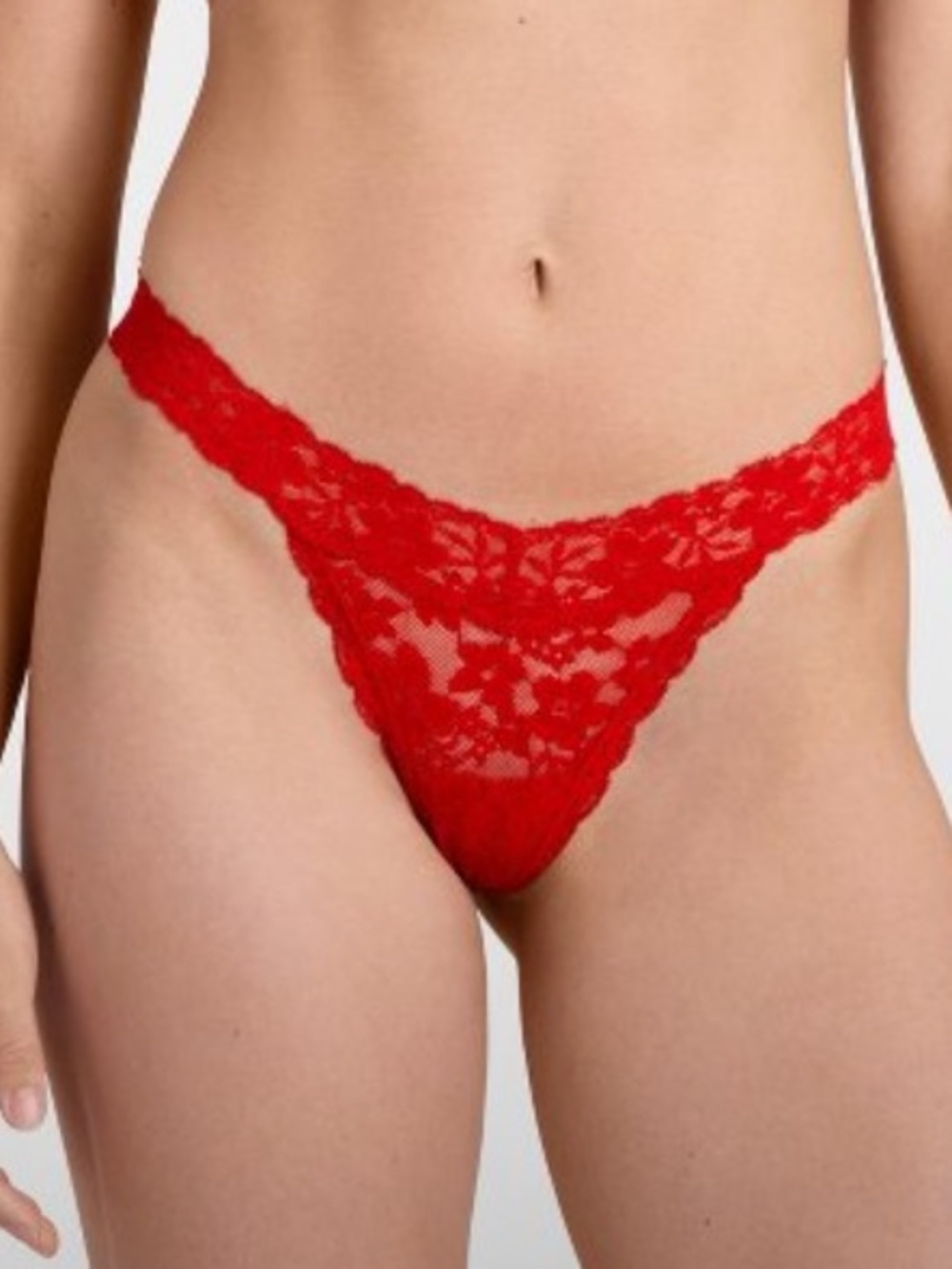 Auden Sexy Red Lace Thong - Women Intimates